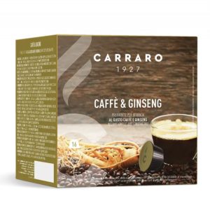 Dolce Gusto kompatibilne kapsule CARRARO CAFFE & GINSENG
