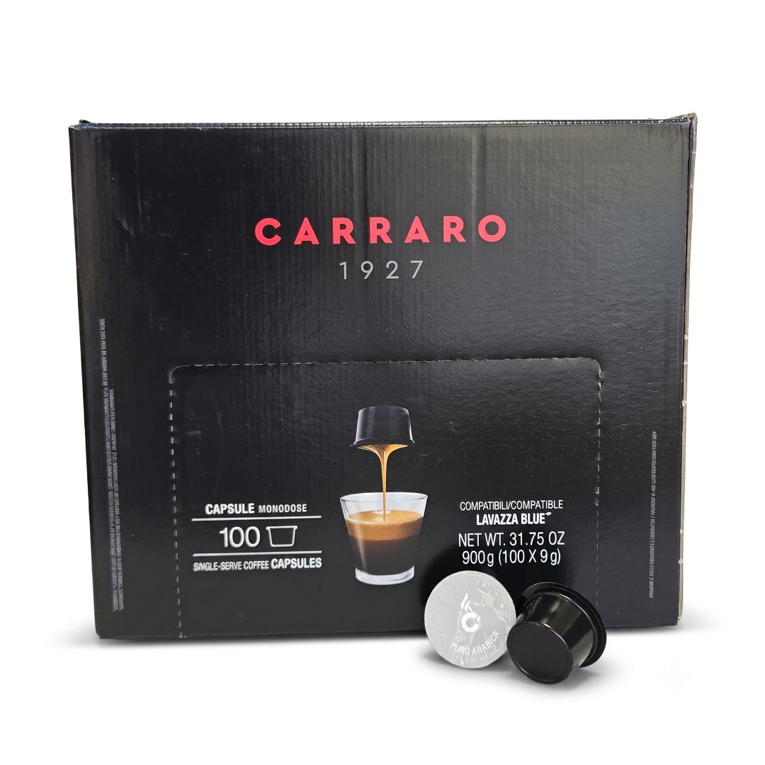 Lavazza Blue kompatibilne kapsule CARRARO PURO ARABICA 100 kapsula Lavazza Blue kompatibilne kapsule CARRARO PURO ARABICA 100 kapsula